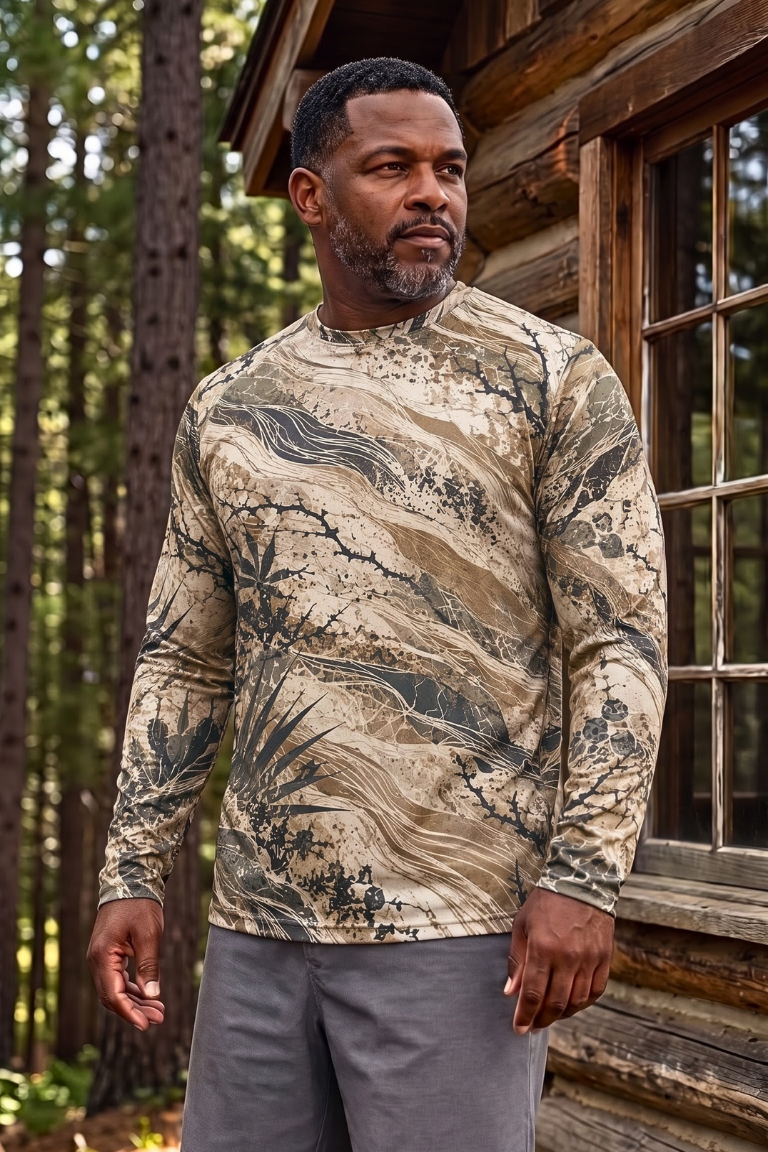 Performance Outdoor Long Sleeve - Arid Brush Roadrunner Scout - ULS572K image 3
