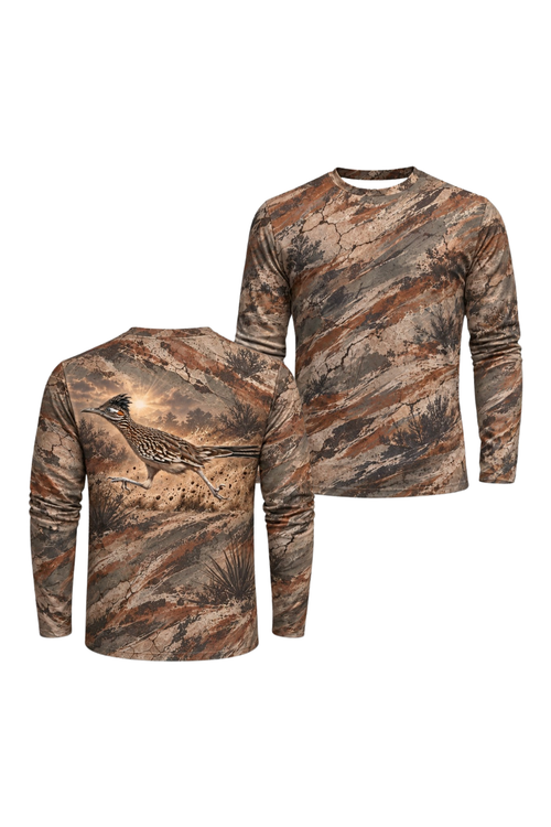 Performance Outdoor Long Sleeve - Sunburst Canyon Roadrunner Sprint - ULS573K image 1