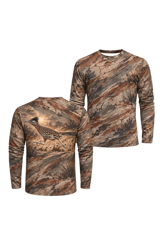 Performance Outdoor Long Sleeve - Sunburst Canyon Roadrunner Sprint - ULS573K image 1