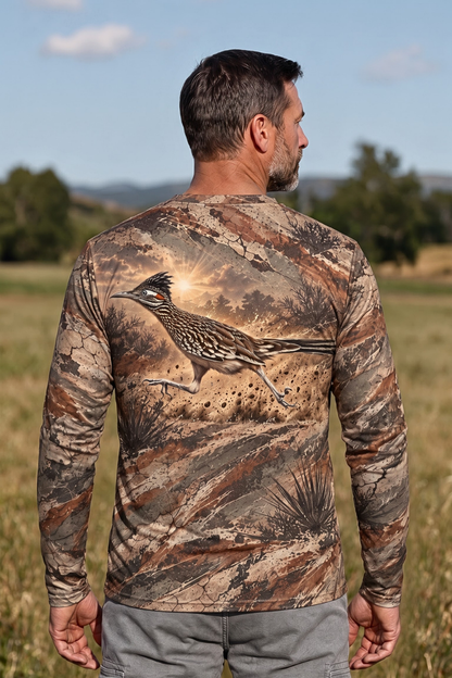 Performance Outdoor Long Sleeve - Sunburst Canyon Roadrunner Sprint - ULS573K image 2