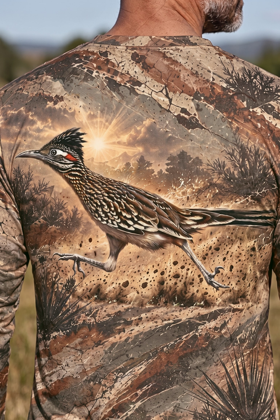Performance Outdoor Long Sleeve - Sunburst Canyon Roadrunner Sprint - ULS573K image 4