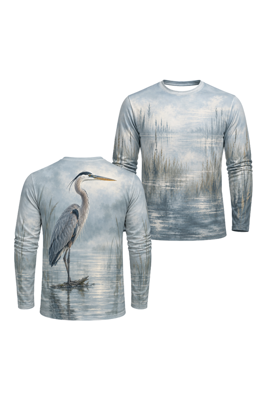 Performance Outdoor Long Sleeve - Stillwater Blue Heron Watch - ULS576K image 1