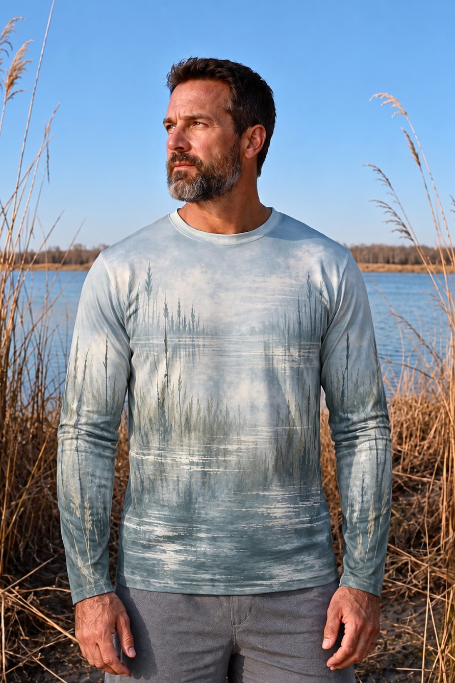 Performance Outdoor Long Sleeve - Stillwater Blue Heron Watch - ULS576K image 3