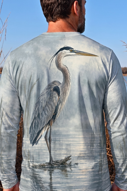 Performance Outdoor Long Sleeve - Stillwater Blue Heron Watch - ULS576K image 4