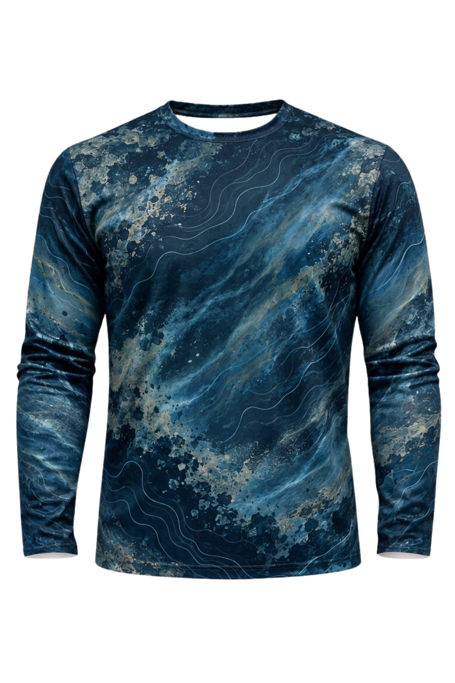 Performance Fishing Long Sleeve - Golden Walleye Surge - ULS580K image 6