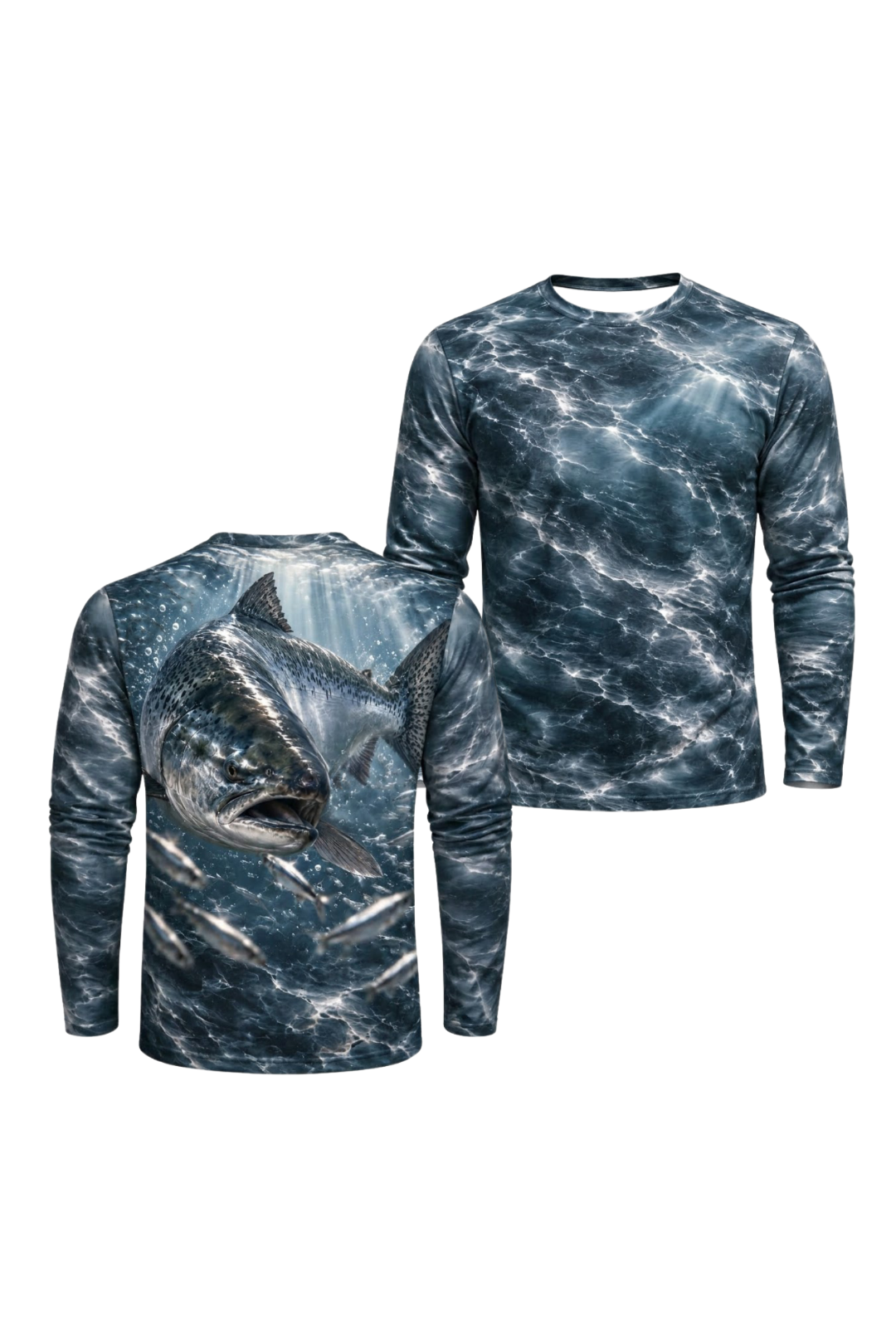 Performance Fishing Long Sleeve - Silver King Salmon Charge - ULS581K image 1