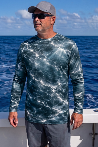 Performance Fishing Long Sleeve - Silver King Salmon Charge - ULS581K image 3