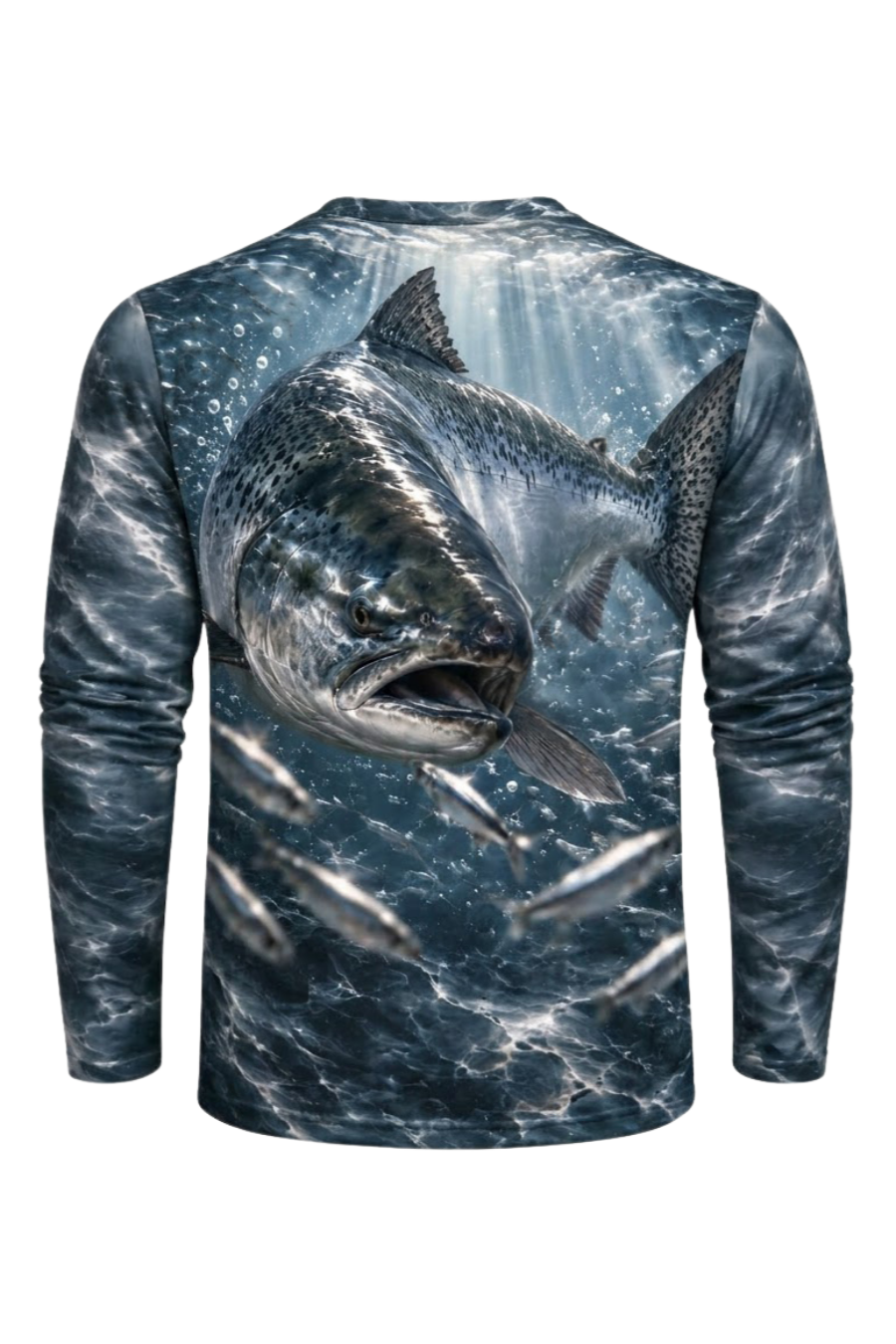 Performance Fishing Long Sleeve - Silver King Salmon Charge - ULS581K image 5