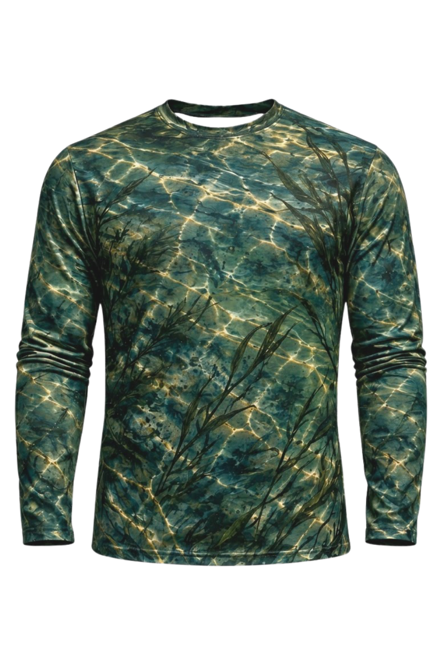 Performance Fishing Long Sleeve - Sunlit Weedbed Musky Ambush - ULS587K image 6