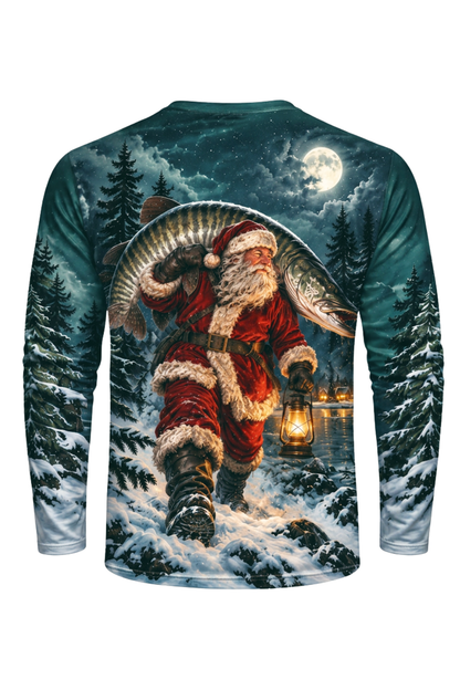 Performance Fishing Long Sleeve - Moonlight Santa Musky Winter - ULS591K image 5