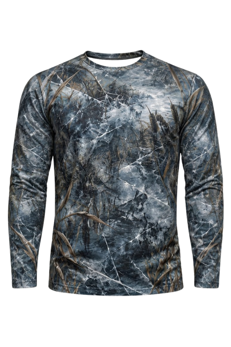 Performance Hunting Long Sleeve - Frozen Marsh GSP Pointer - ULS599K image 6