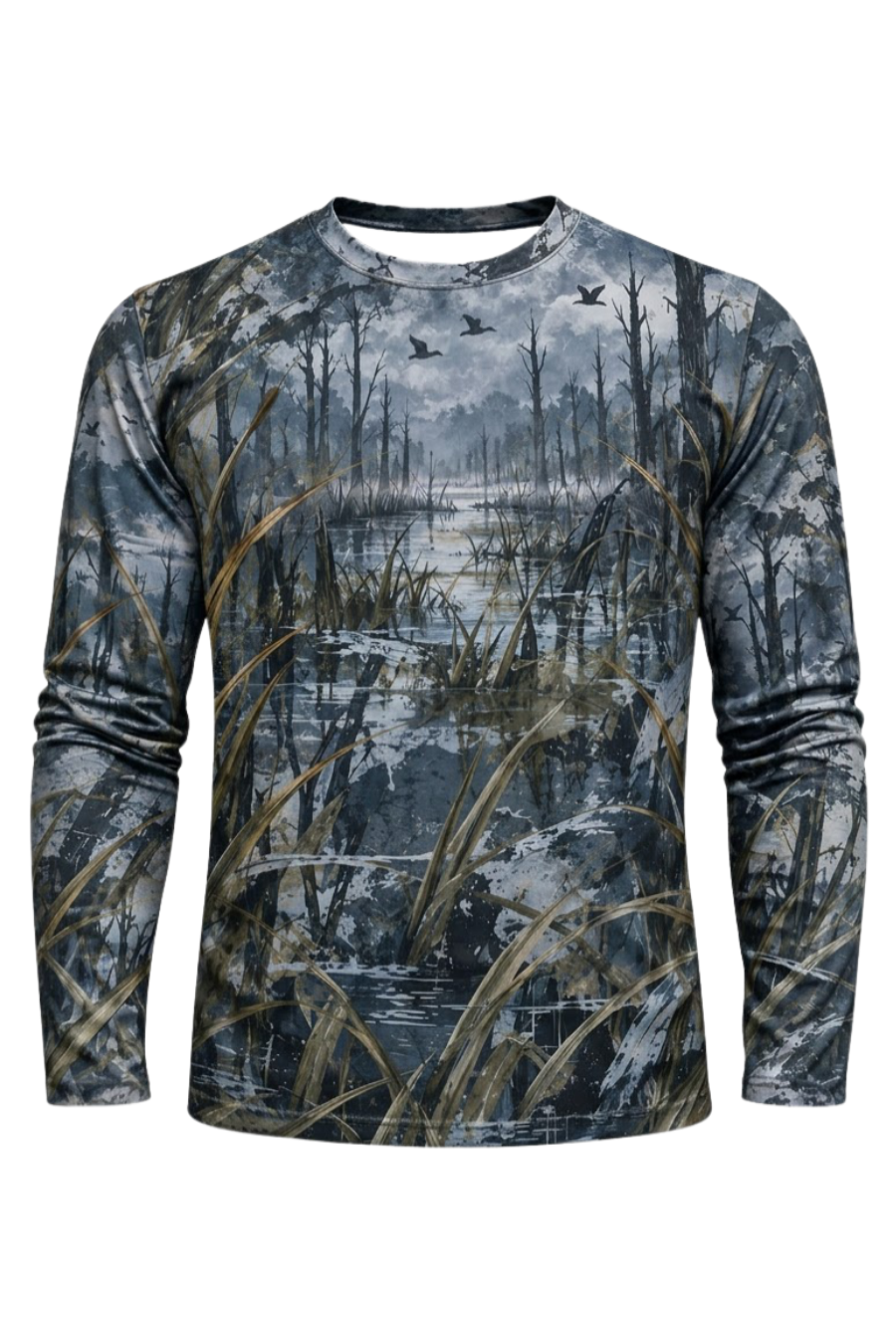 Performance Hunting Long Sleeve - Waterfowl Black Lab Retrieve - ULS600K image 6