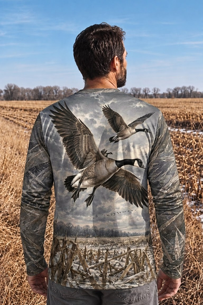 Performance Hunting Long Sleeve - Late Season Goose Flight - ULS605K image 2