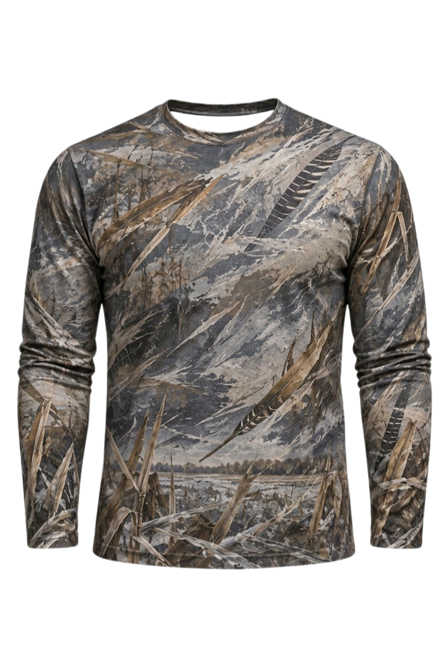 Performance Hunting Long Sleeve - Late Season Goose Flight - ULS605K image 6