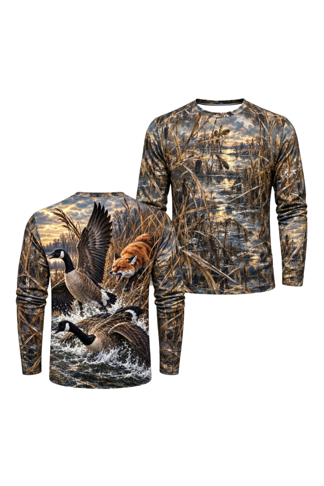 Performance Hunting Long Sleeve - Red Fox Goose Ambush - ULS606K image 1