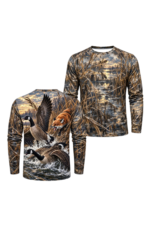 Performance Hunting Long Sleeve - Red Fox Goose Ambush - ULS606K image 1