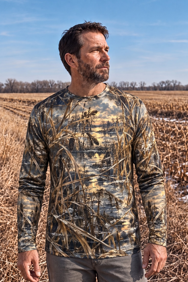 Performance Hunting Long Sleeve - Red Fox Goose Ambush - ULS606K image 3