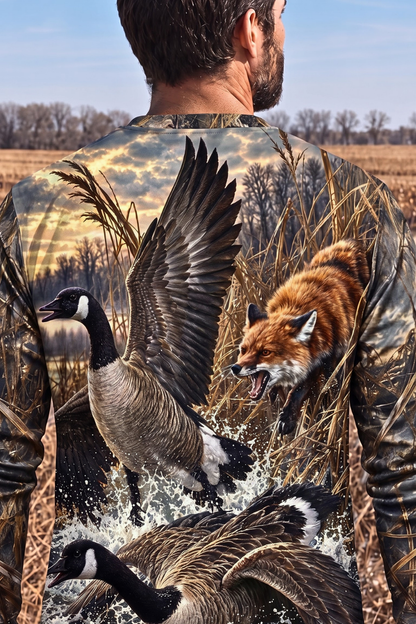 Performance Hunting Long Sleeve - Red Fox Goose Ambush - ULS606K image 4