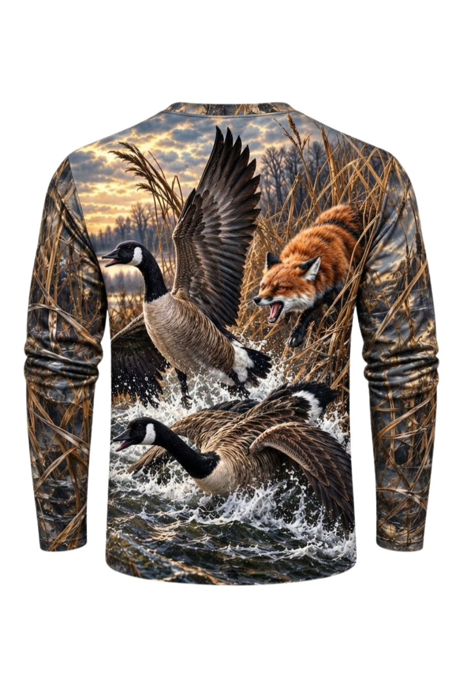 Performance Hunting Long Sleeve - Red Fox Goose Ambush - ULS606K image 5