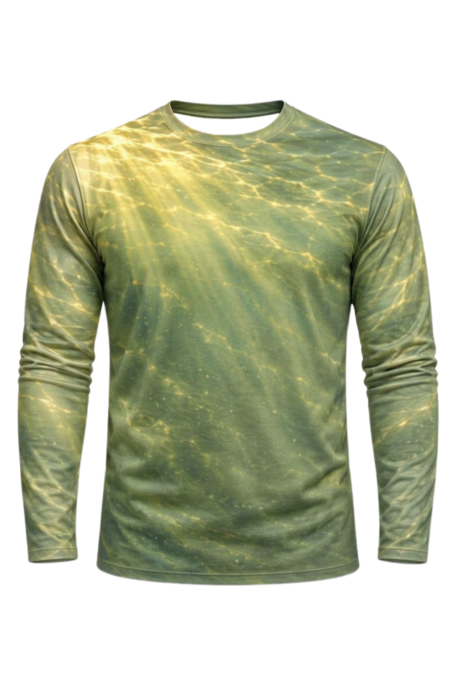 Performance Fishing Long Sleeve - Golden Ray Bluegill School - ULS609K image 6