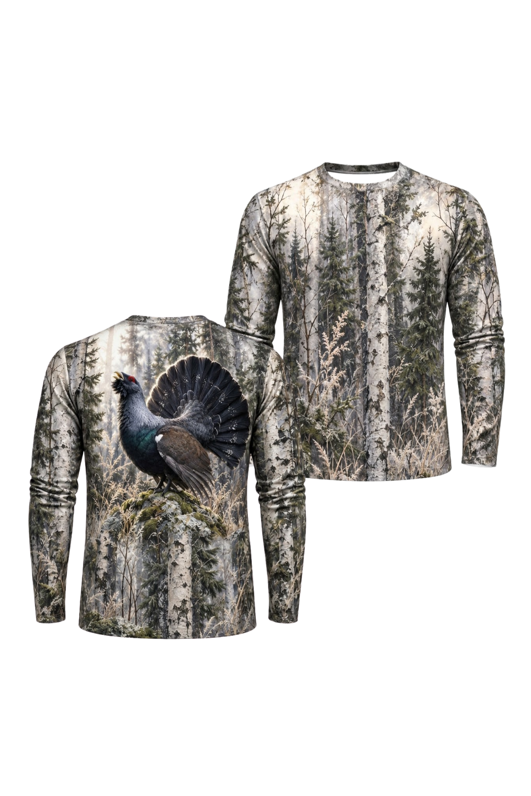 Performance Hunting Long Sleeve - Birch Forest Capercaillie - ULS611K image 1