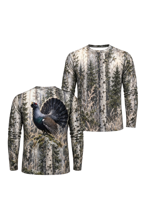 Performance Hunting Long Sleeve - Birch Forest Capercaillie - ULS611K image 1