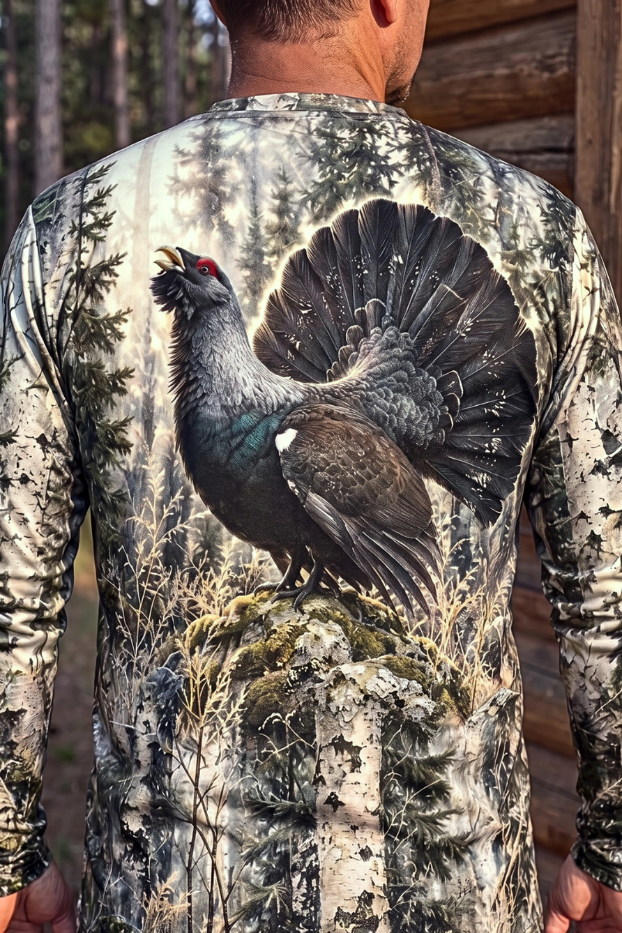Performance Hunting Long Sleeve - Birch Forest Capercaillie - ULS611K image 4