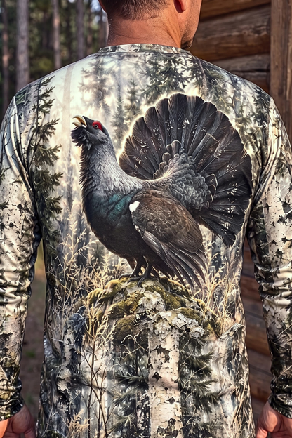Performance Hunting Long Sleeve - Birch Forest Capercaillie - ULS611K image 4