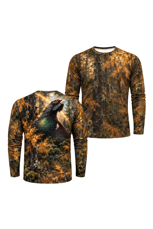 Performance Hunting Long Sleeve - Golden Larch Capercaillie - ULS612K image 1