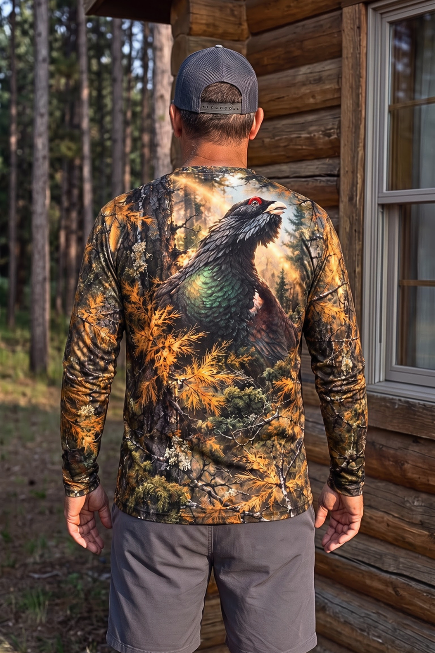 Performance Hunting Long Sleeve - Golden Larch Capercaillie - ULS612K image 2