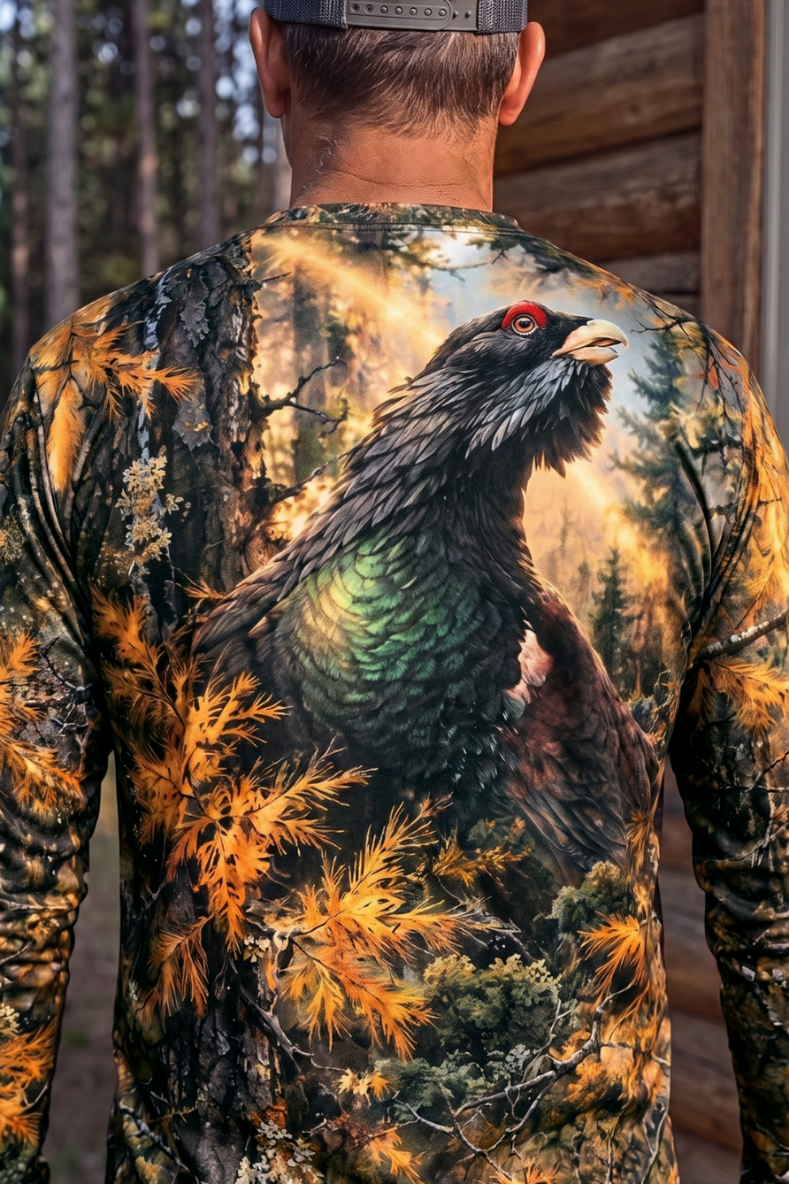 Performance Hunting Long Sleeve - Golden Larch Capercaillie - ULS612K image 4