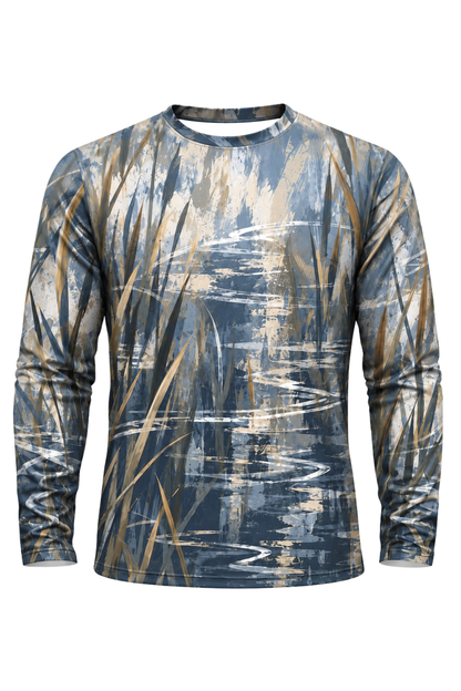 Performance Outdoor Long Sleeve - Blue Heron Marsh Strike - ULS615K image 6