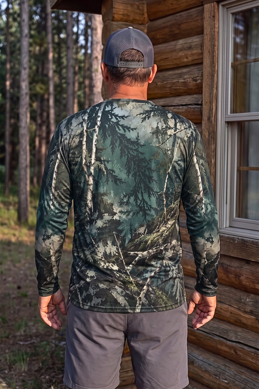 Performance Hunting Long Sleeve - River Prowler Black Bear - ULS621K image 3