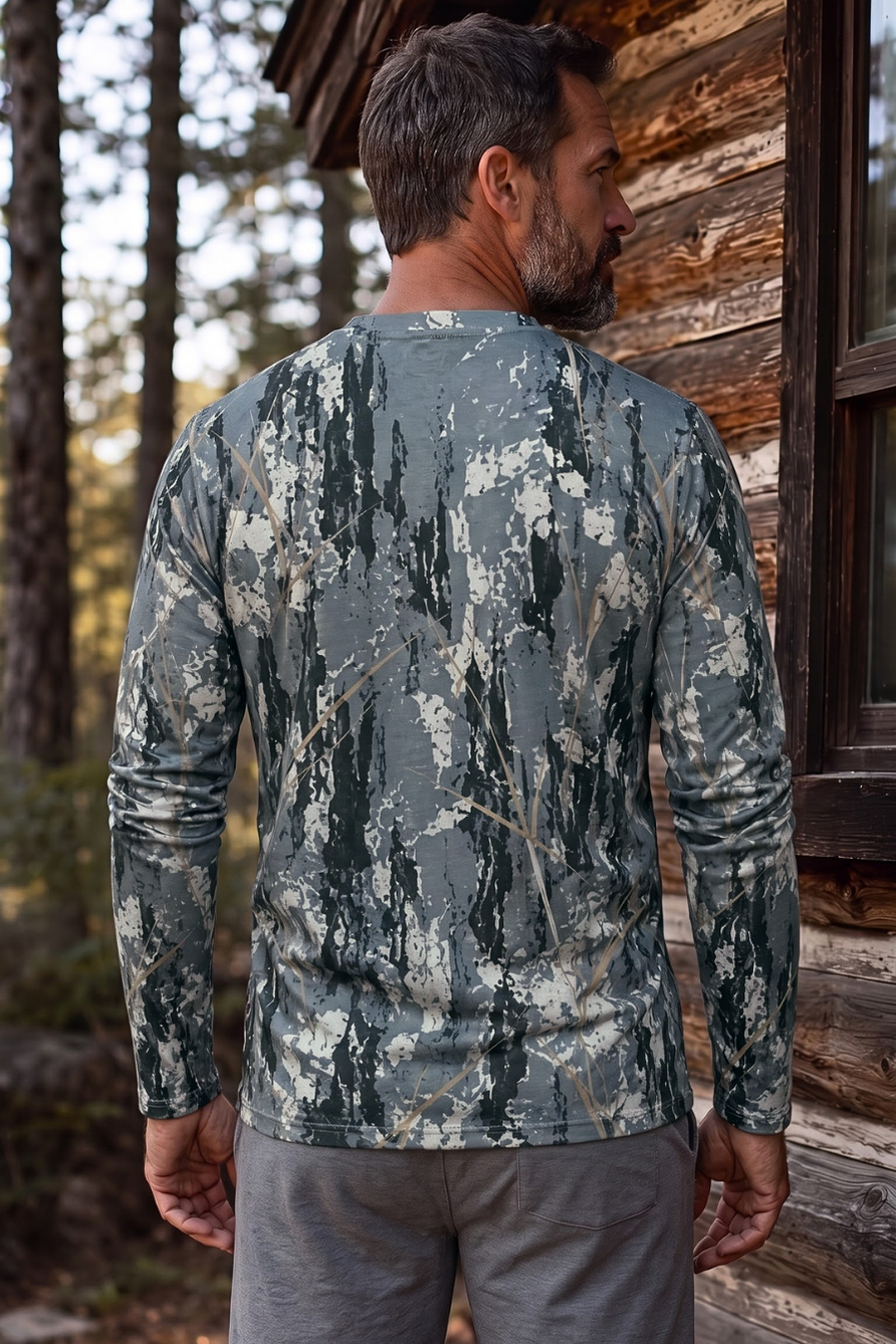 Performance Hunting Long Sleeve - Winter Timber Coyote Stalker - ULS622K image 3