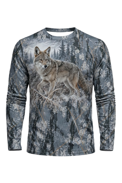 Performance Hunting Long Sleeve - Winter Timber Coyote Stalker - ULS622K image 5