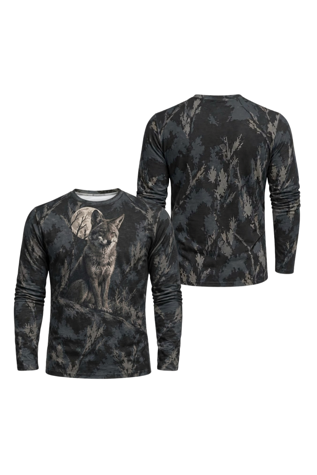 Performance Hunting Long Sleeve - Midnight Moonlit Coyote - ULS623K image 1