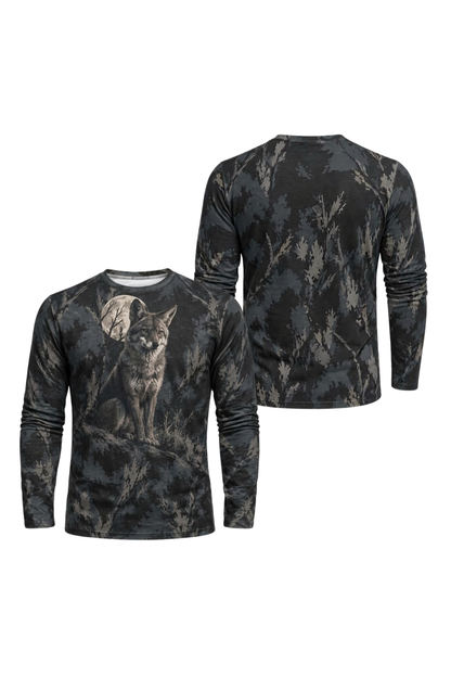 Performance Hunting Long Sleeve - Midnight Moonlit Coyote - ULS623K image 1