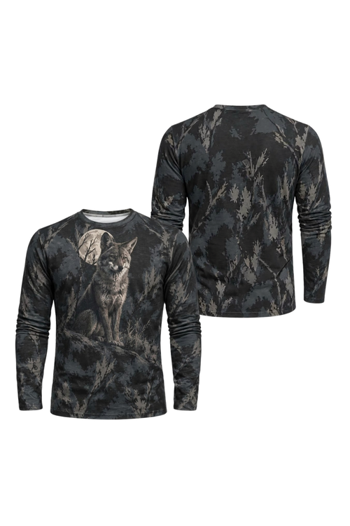 Performance Hunting Long Sleeve - Midnight Moonlit Coyote - ULS623K image 1