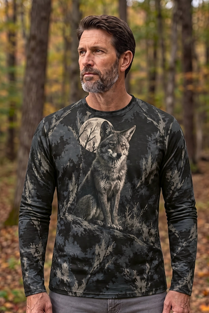 Performance Hunting Long Sleeve - Midnight Moonlit Coyote - ULS623K image 2
