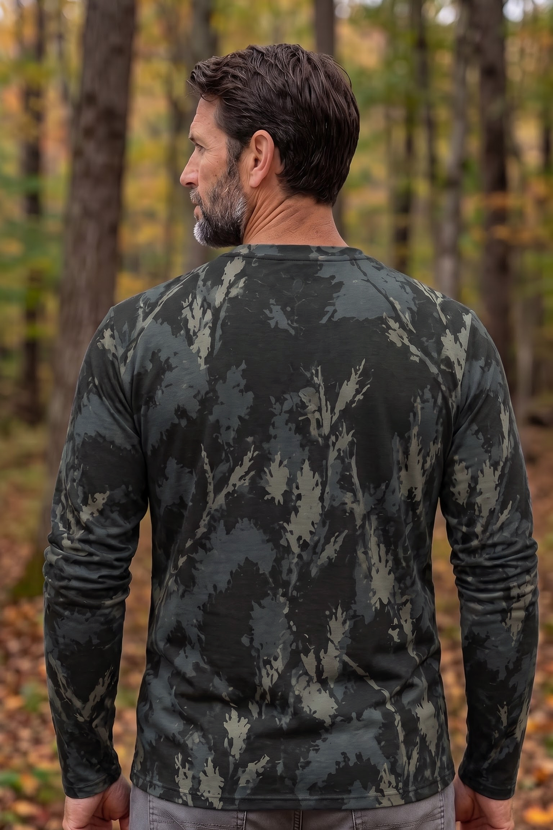 Performance Hunting Long Sleeve - Midnight Moonlit Coyote - ULS623K image 3
