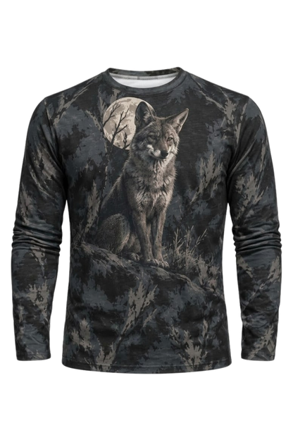 Performance Hunting Long Sleeve - Midnight Moonlit Coyote - ULS623K image 5