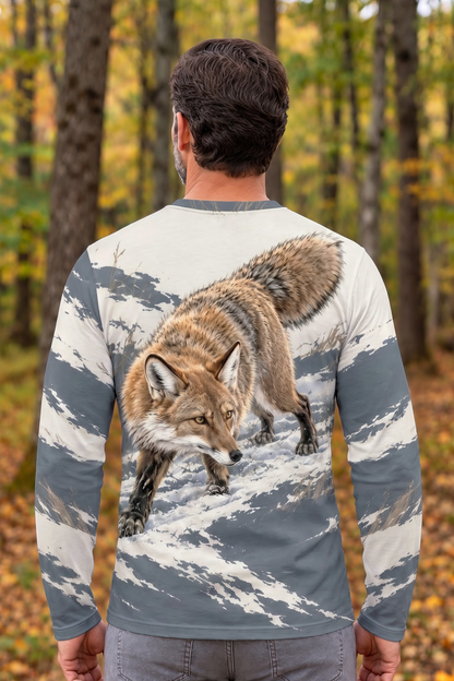 Performance Hunting Long Sleeve - Snow Ridge Frost Coyote - ULS624K image 2
