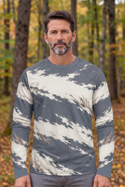 Performance Hunting Long Sleeve - Snow Ridge Frost Coyote - ULS624K image 3