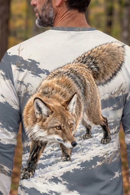Performance Hunting Long Sleeve - Snow Ridge Frost Coyote - ULS624K image 4