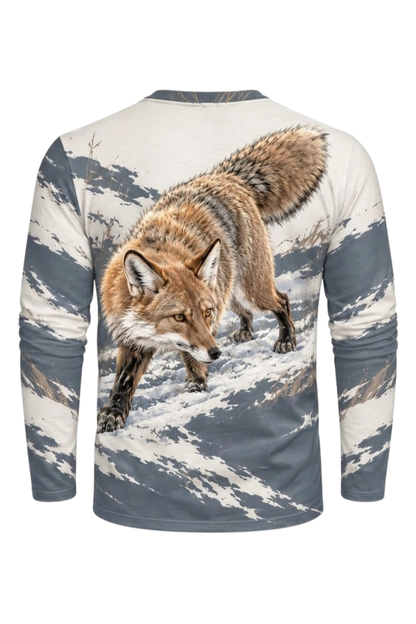 Performance Hunting Long Sleeve - Snow Ridge Frost Coyote - ULS624K image 5