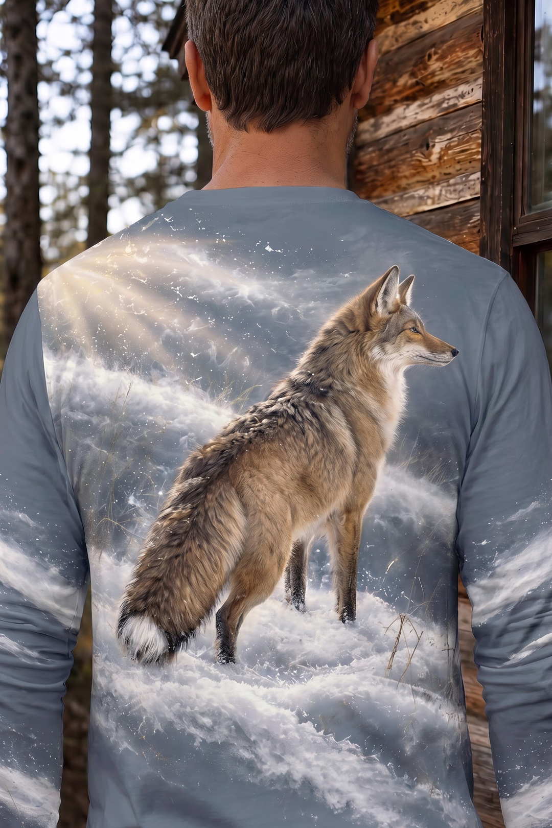 Performance Hunting Long Sleeve - Frost Peak Sentinel Coyote - ULS625K image 4