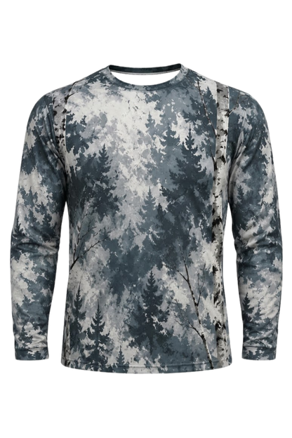 Performance Hunting Long Sleeve - Winter Birch Bobcat Pursuit - ULS627K image 6