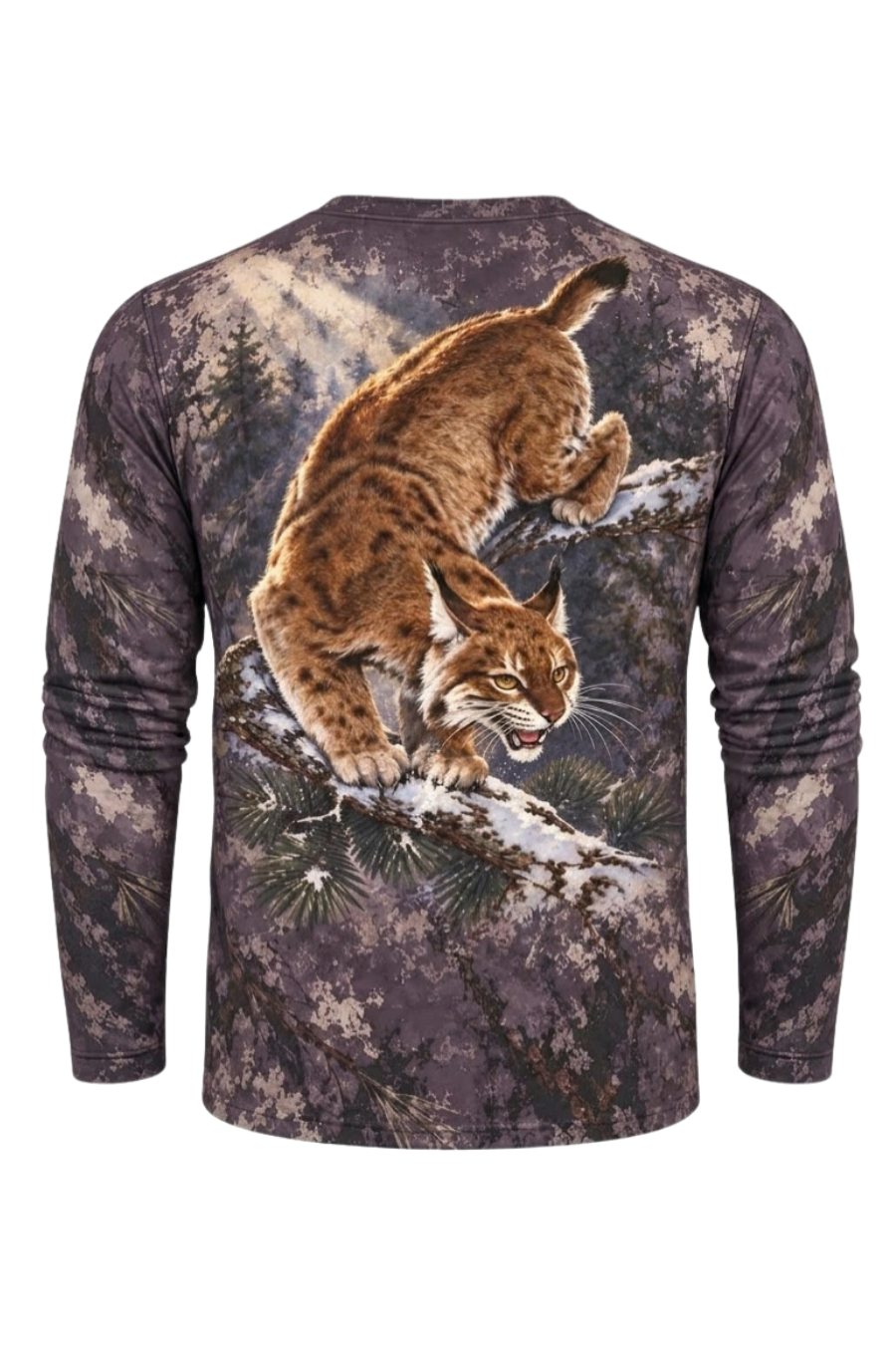 Performance Hunting Long Sleeve - Dusk Ridge Bobcat Ambush - ULS628K image 6