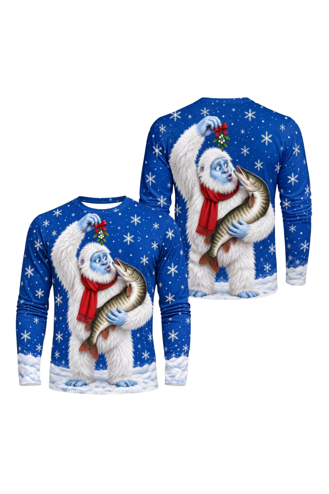 Performance Fishing Long Sleeve - Mistletoe Musky Kiss - ULS636K image 1