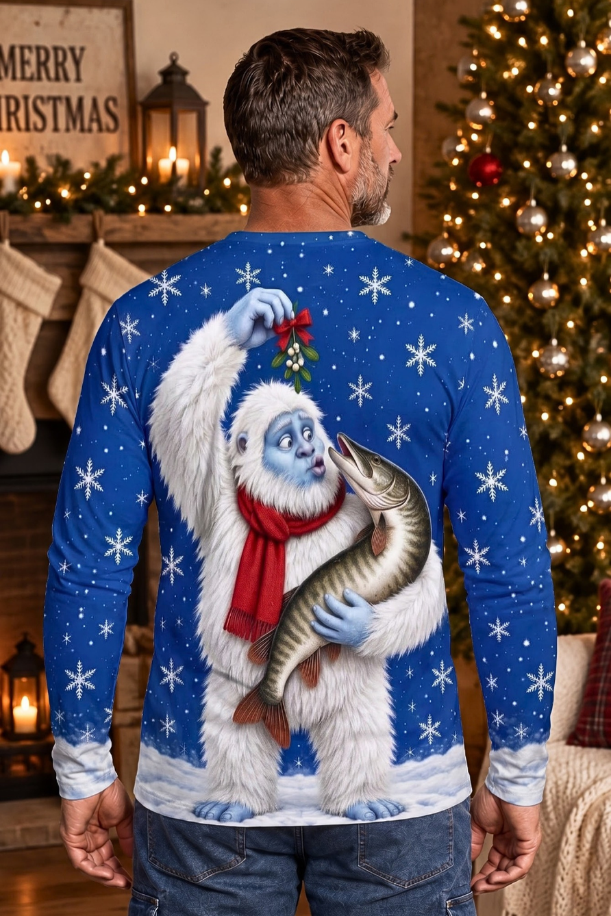 Performance Fishing Long Sleeve - Mistletoe Musky Kiss - ULS636K image 3